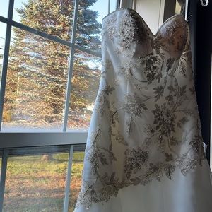 Casablanca wedding dress size 10